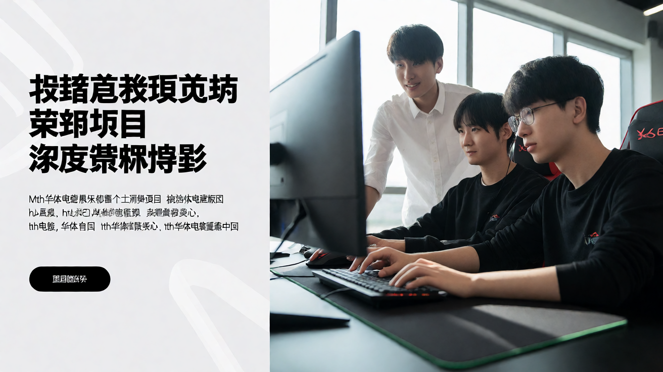 策略类电竞项目竞技画面